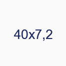 40х7,2