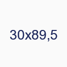 30х89,5