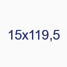 15х119,5