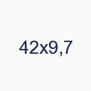 42х9,7
