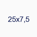 25х7,5