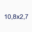 10,8х2,7
