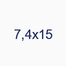 7,4х15