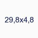 29,8х4,8