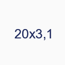 20х3,1