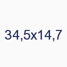 34,5х14,7