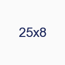 25х8