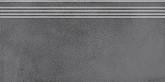 Kerama marazzi DD253700R\GR Ступень Мирабо серый тёмный обрезной 30х60