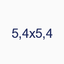 5,4х5,4