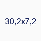 30,2х7,2