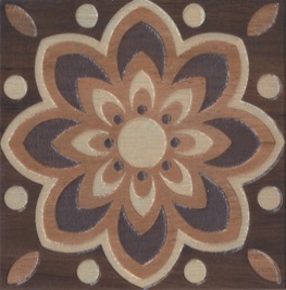 Kerama marazzi HGD\A31\TU0031L Вставка Фратте беж лаппатированный 15х15