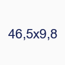46,5х9,8