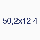 50,2х12,4