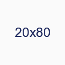 20х80
