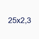 25х2,3