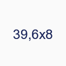 39,6х8