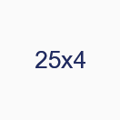 25х4