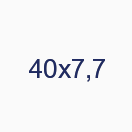 40х7,7