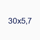 30х5,7