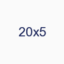 20х5