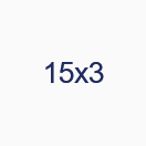 15х3