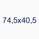 74,5х40,5