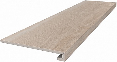 Kerama marazzi Ступень клееная Про Вуд бежевый светлый 33x119,5x0,9