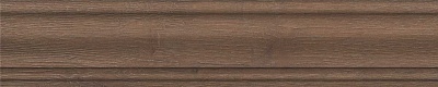 Kerama marazzi Плинтус Тровазо коричневый матовый 39,8x8x1,55