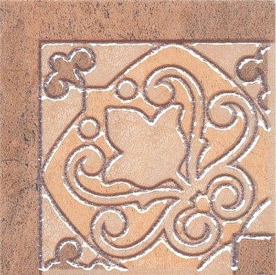 Kerama marazzi HGD\A39\TU0031L Вставка Монтаньоне беж лаппатированный 9,7х9,7
