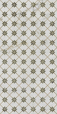 Kerama marazzi Декор Серенада 1 глянцевый обрезной 30x60x0,9