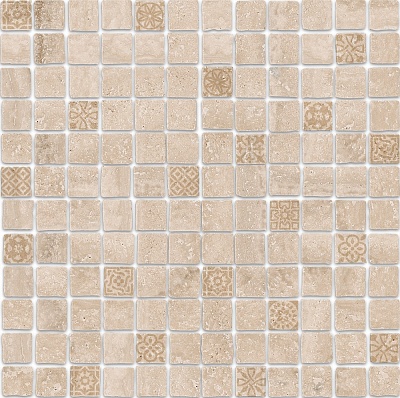 Kerama marazzi Декор Риальто Антика 2 мозаичный 
бежевый светлый матовый 30x30x0,9