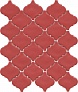 Kerama marazzi Керамогранит Арабески Марокко красный матовый 26x30x0,7