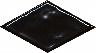 Kerama marazzi Декор Риад чёрный глянцевый 13,5x7,8x0,9