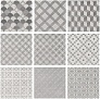 Kerama marazzi 1576T Плитка Карнаби-стрит орнамент серый 20х20