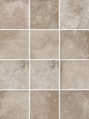Kerama marazzi Керамогранит Спартель бежевый матовый 29,8х39,8x0,7 из 12 частей 9,8x9,8