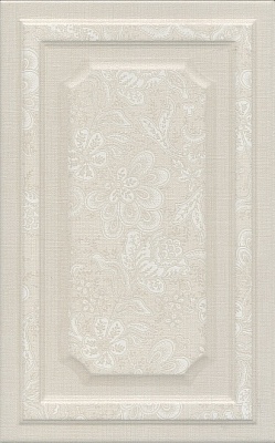 Kerama marazzi 6388 Плитка Ауленсия беж панель 25х40