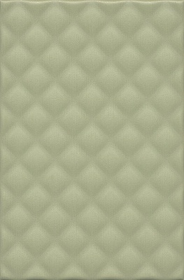 Kerama marazzi 8336 Плитка Турати зелёный светлый структура 20х30