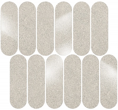 Kerama marazzi Декор Джиминьяно наборный серый светлый матовый 30x32x0,9