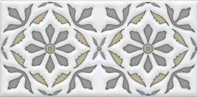 Kerama marazzi STG\A618\16000 Декор Клемансо орнамент 7,4х15
