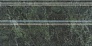 Kerama marazzi Плинтус Серенада зелёный глянцевый обрезной 30x15x1,7