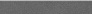 Kerama marazzi Плинтус Джиминьяно антрацит матовый обрезной 60x9,5x0,9