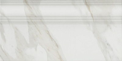 Kerama marazzi FME002R Плинтус Прадо белый обрезной 20х40