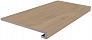 Kerama marazzi Ступень Альберони бежевый матовый обрезной 33x60x0,9