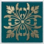 Kerama marazzi HGD\F252\5246 Вставка Клемансо зелёный тёмный 4,9х4,9