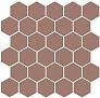 Kerama marazzi Керамогранит Агуста розовый матовый 29,7x29,8x0,69 из 30 частей (5,2х6)