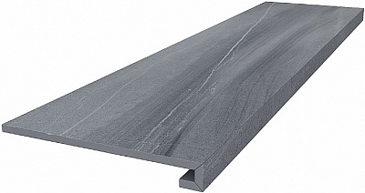 Kerama marazzi DL500500R\GCF Ступень клееная Роверелла серый 33х119,5