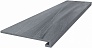 Kerama marazzi DL500500R\GCF Ступень клееная Роверелла серый 33х119,5