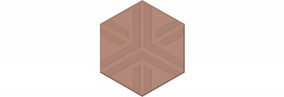 Kerama marazzi Декор Агуста розовый матовый 6x5,2x0,69