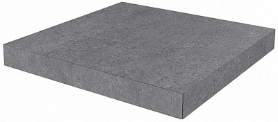 Kerama marazzi DL501000R\GCA Ступень угловая клееная Фондамента серый тёмный 33х33