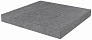 Kerama marazzi DL501000R\GCA Ступень угловая клееная Фондамента серый тёмный 33х33